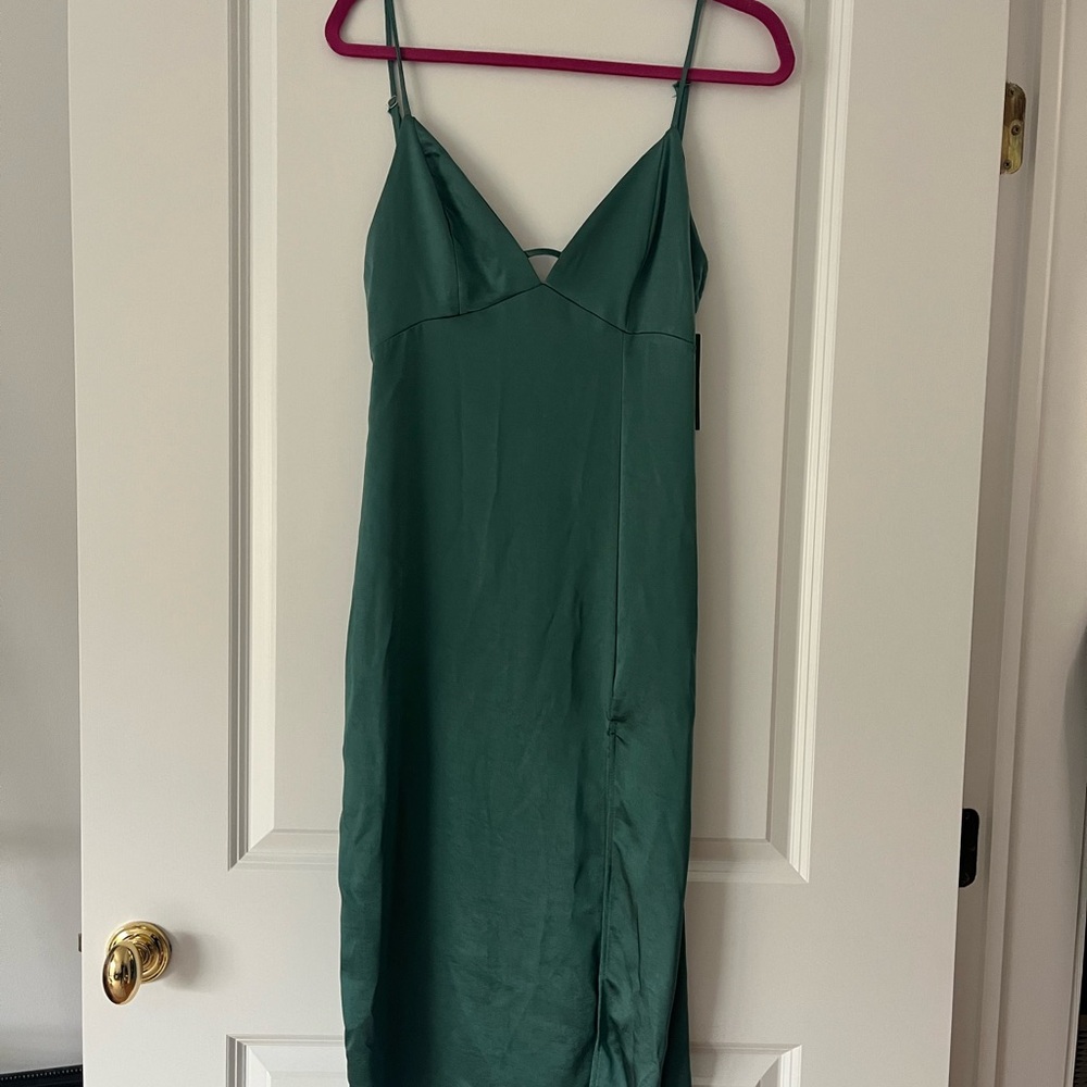 Wild Fable Green Slip Dress